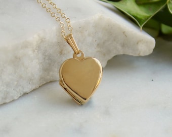 Solid Gold Heart Locket * 9ct Gold
