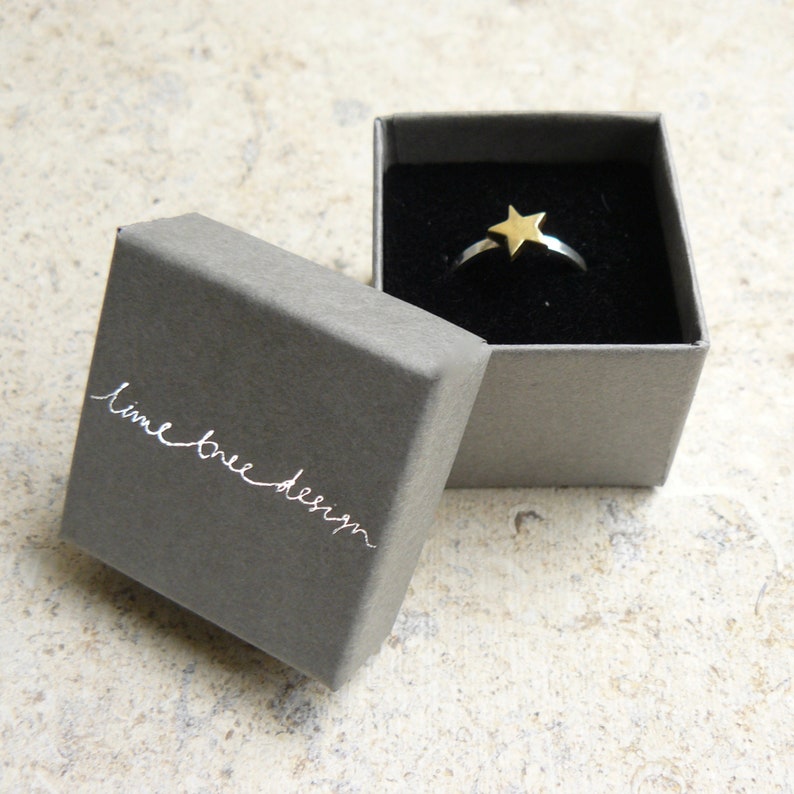 Sun Charm Ring Sterling Silver