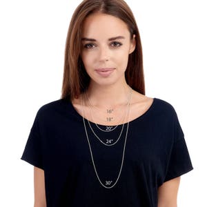 Basic store silver chain