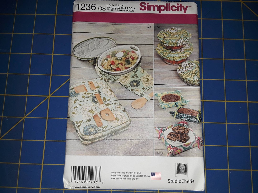 Simplicity Pattern 4089 New Pattern, Simplicity Pattern, Bowl Cover Pattern, Kitchen ...
