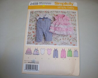 New Pattern, Simplicity Pattern, Baby Clothes Pattern, Kids Clothes Pattern, 2459