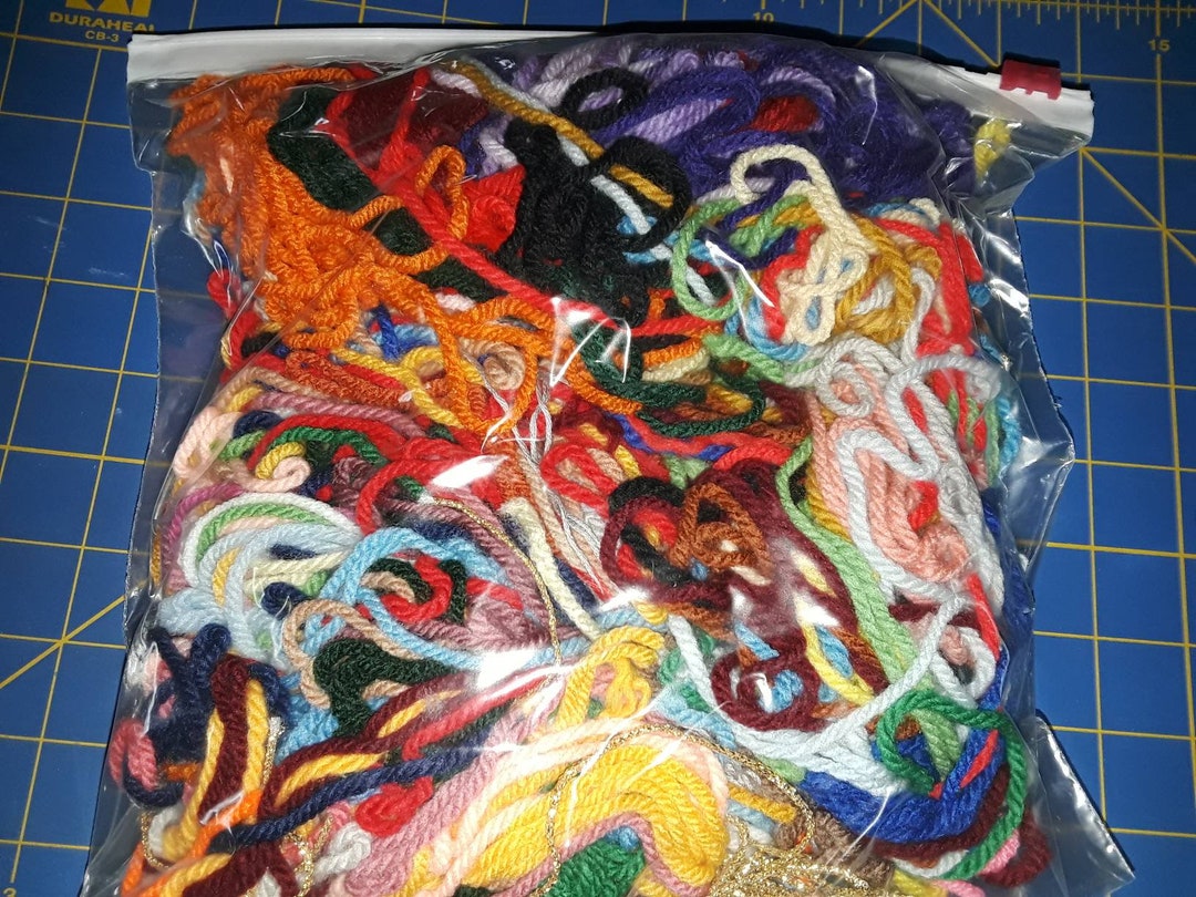Scrap Yarn Grab Bag, Yarn Grab Bag, Mystery Yarn Assortment , Craft