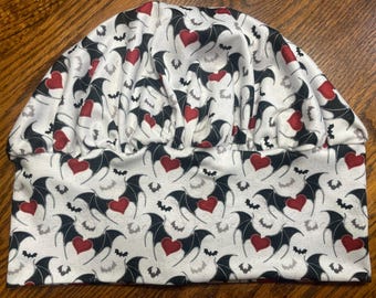 Soft & Stretchy Scrub Cap- Halloween! Halloween Bats!