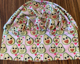 Avocados in Love Scrub Cap