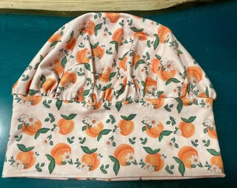 Soft & Stretchy Scrub Cap ~    Just Peachy!