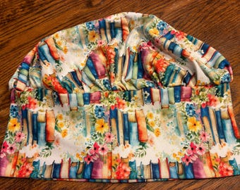 Book Lovers Soft & Stretchy Scrub Cap