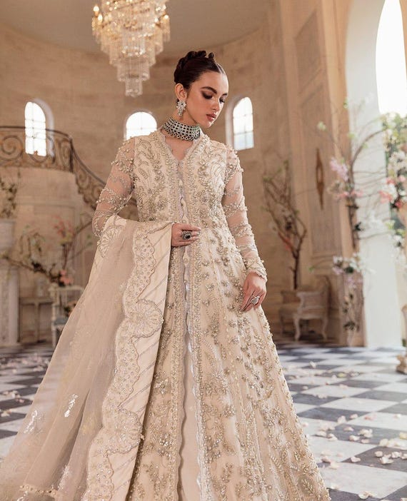 Eid Pakistani Long Dresses Uk Fancy Dress Pakistani Wedding Party Wear Dress  Online Shopping Dupatta White And Maroon Wedding Dresses Pakistan