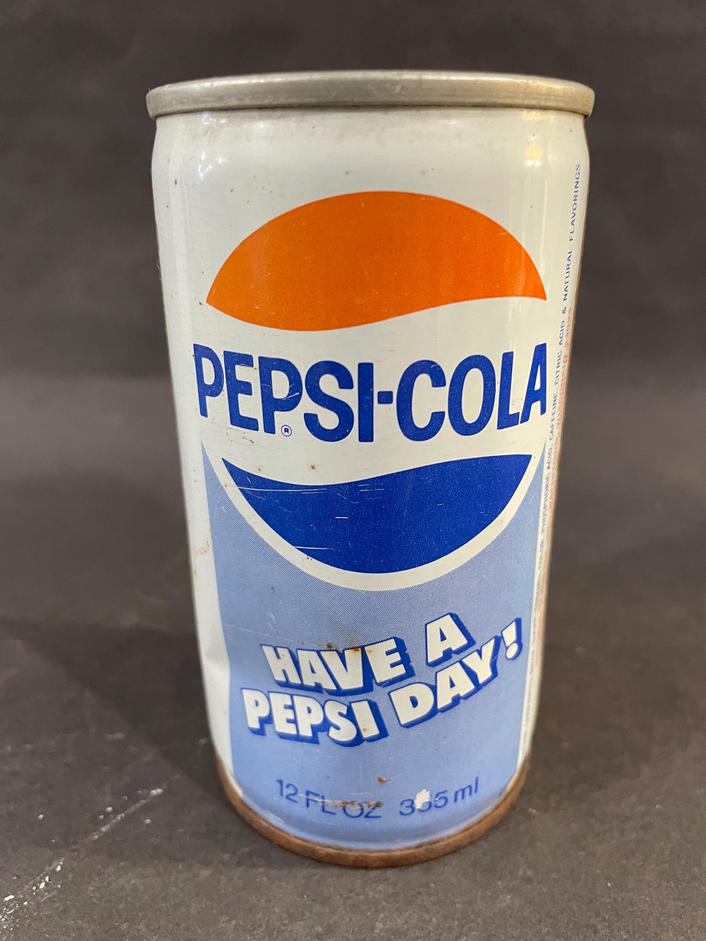 Vintage Pepsi Can - Steel With First Pop Top - Etsy
