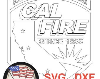 Cal Fire California Department of Forestry and Fire Protection Digital File
