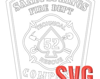 Sandy Springs Fire SVG