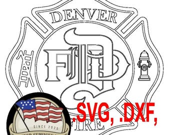 Denver Fire Department Maltese Digital File
