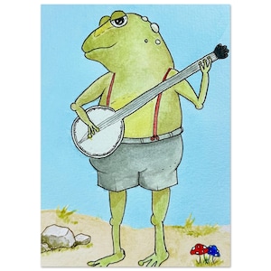 Pause banjo avec Buford la grenouille
