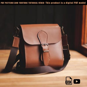 Leather Patterns | Leather Bag Pattern | PDF Leather Pattern | Beginner Pattern | Leather Templates | DIY Leather Patterns | Easy Patterns