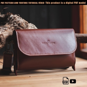 Leather Patterns | Leather Bag Pattern | PDF Leather Pattern | Beginner Pattern | Leather Templates | DIY Leather Patterns | Easy Patterns