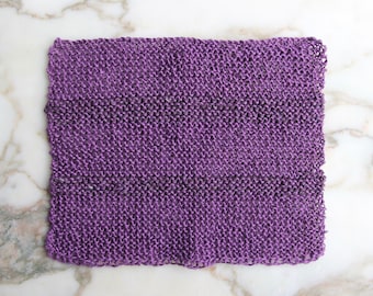 Linen and Wool Washcloth