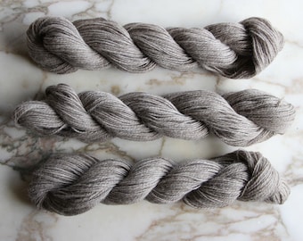 Silver English Leicester Longwool Yarn