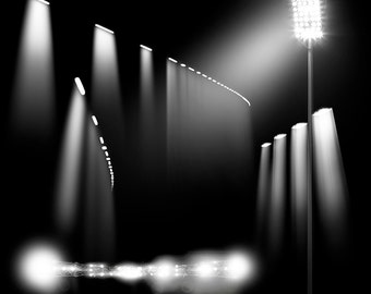 Designer Gems Overlays - STADIUM LIGHTS - (5) Photoshop .png files - Photography Overlays For Your Photos and Quick Pages.