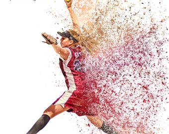 Photoshop ブラシ セット - 分散ダスト パーティクル - (1) Photoshop にインストールする .abr ファイルと、ブラシ セットを読み込む手順の説明。