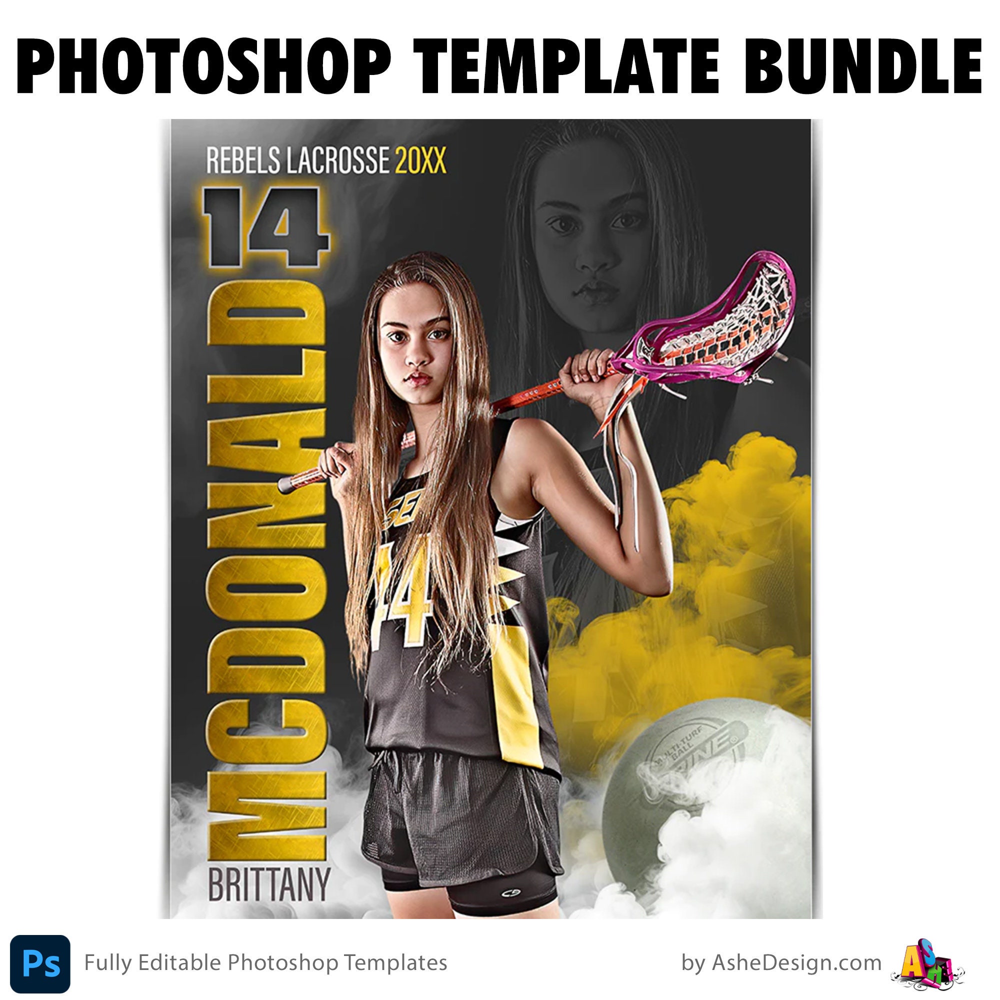 Photoshop Sports Template Bundle Includes 12 Layered PSD Sports Poster ...