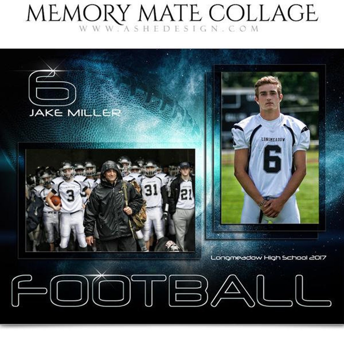 Football Memory Mates Templates for Sports Teams Etsy Football Memory Mates Templates for Sports Teams Etsy