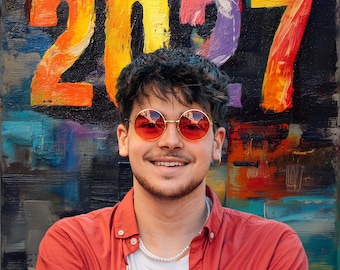 Szablon Paint Storm 2027 Digital-Backdrop do Photoshopa, Cyfrowe tło studyjne, Kompozycja dla seniorów, Warstwowe cyfrowe tło PSD