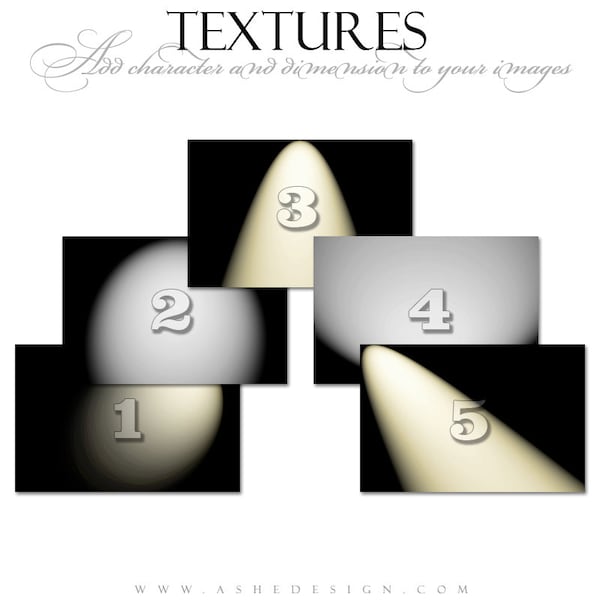TEXTURE OVERLAYS - SPOTLIGHTS - Expertly Designed Digital Photography Backdrops for Photoshop.