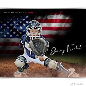 Photoshop Baseball Poster Vorlage, digitaler Sport Hintergrund Tball Hintergrund, Senior Nacht Baseball Bankett Geschenk, T-Ball Baseball Banner
