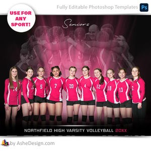 Modelo de pôster esportivo do Photoshop para uso com qualquer esporte, modelo digital, plano de fundo esportivo, banner de pôster personalizado, equipe de uplights