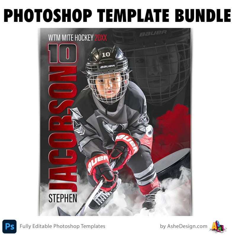 Photoshop Sports Template Bundle Includes 12 Layered PSD Sports Poster ...