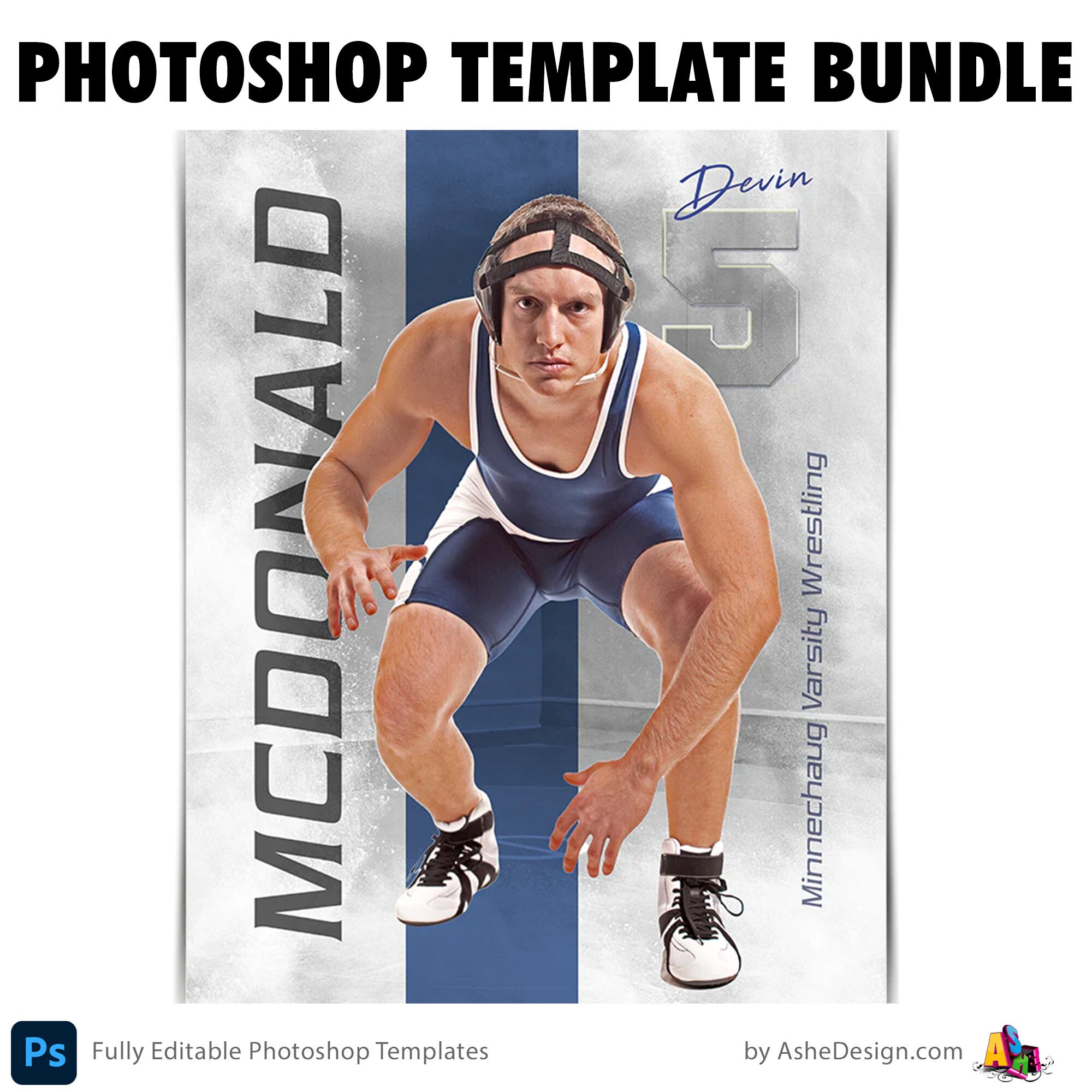 Photoshop Sports Template Bundle Includes 12 Layered PSD Sports Poster ...