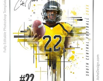 あらゆるスポーツに使えるPhotoshopスポーツポスターテンプレート、デジタルテンプレート、スポーツ背景、カスタムポスターバナー、幾何学グリッド