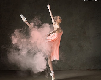 Photoshop ブラシ セット - 分散スモーク - (1) Photoshop にインストールするための .abr ファイルと、ブラシ セットを読み込む方法の説明。