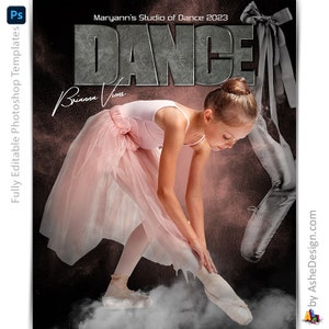 Photoshop Tanz Poster Vorlage, Digital Sport Hintergrund Hintergrund, Rocked Dance