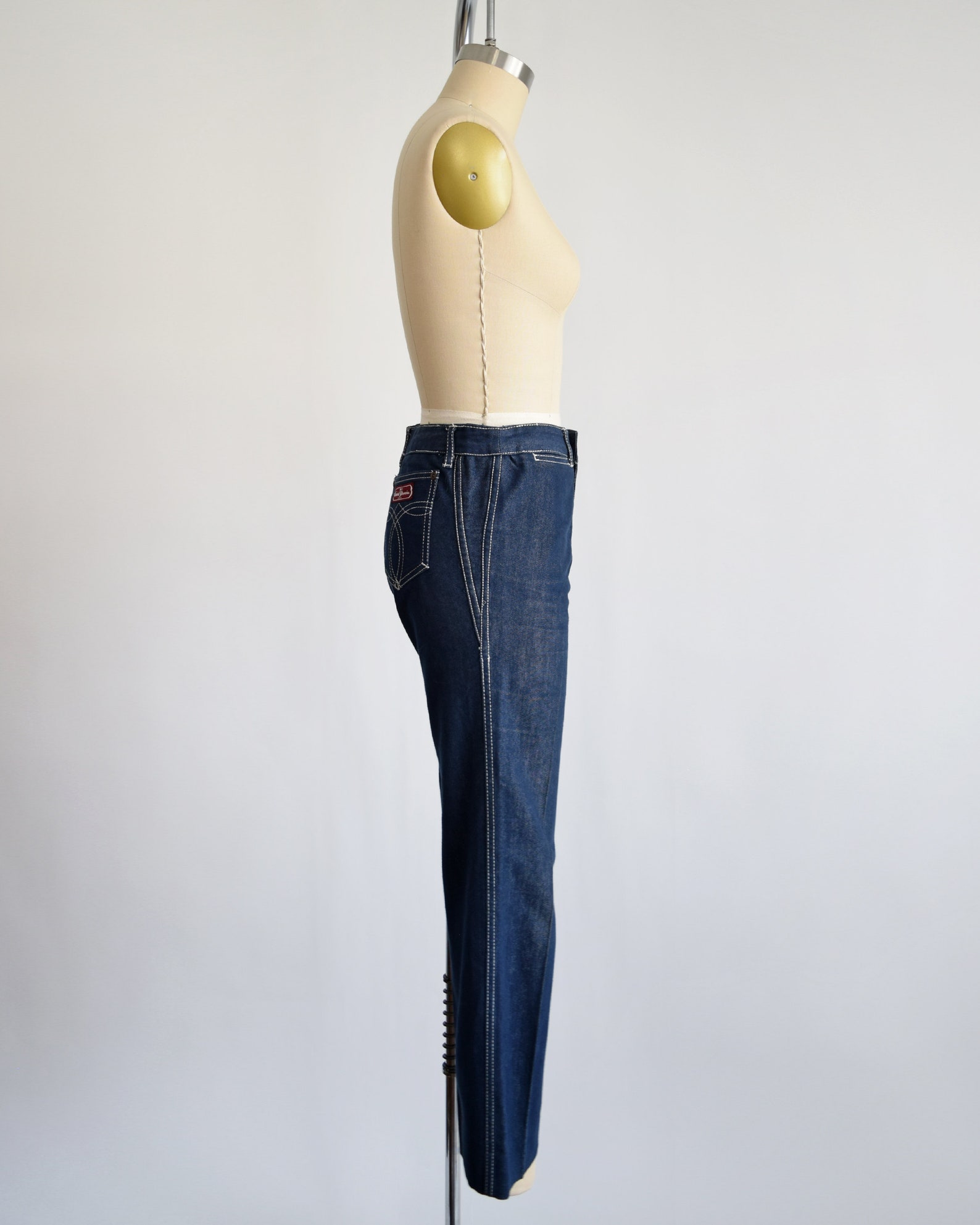 Jean St. Germain Jeans Vintage High Rise Jeans 70s 80s Dark Etsy