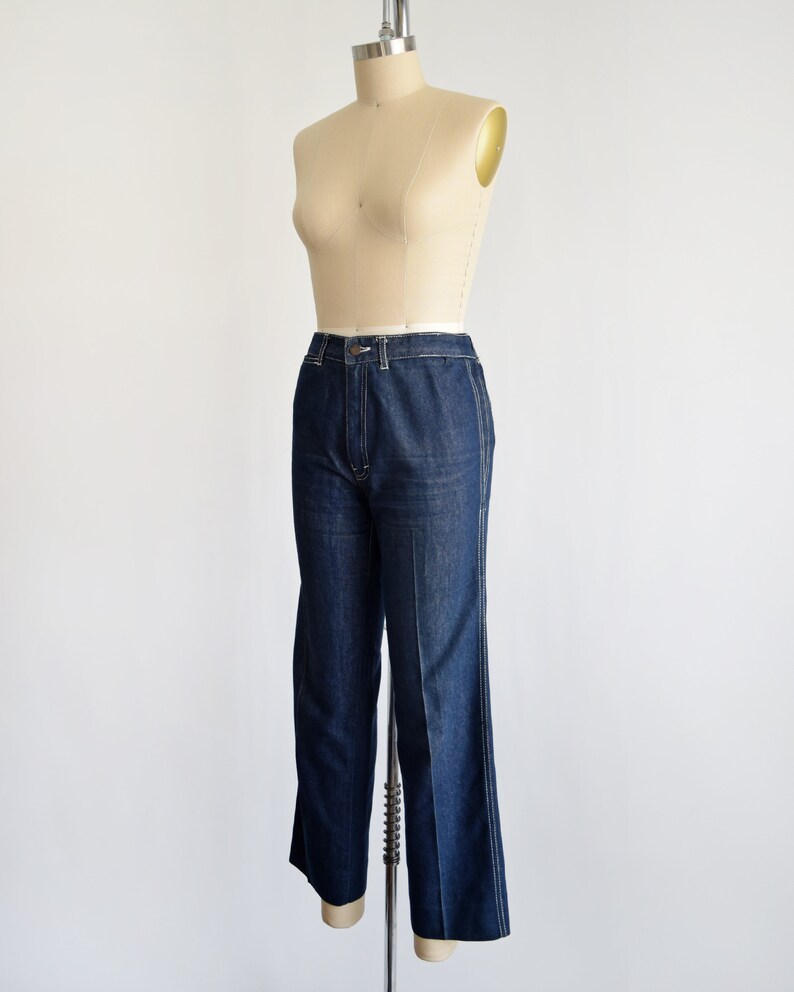 Jean St. Germain Jeans Vintage High Rise Jeans 70s 80s Dark | Etsy