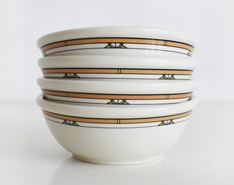 Vintage Frank Lloyd Wright Martin House Bowls, set of four