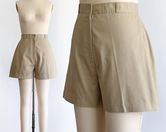 Vintage 1970s Khaki Shorts | medium