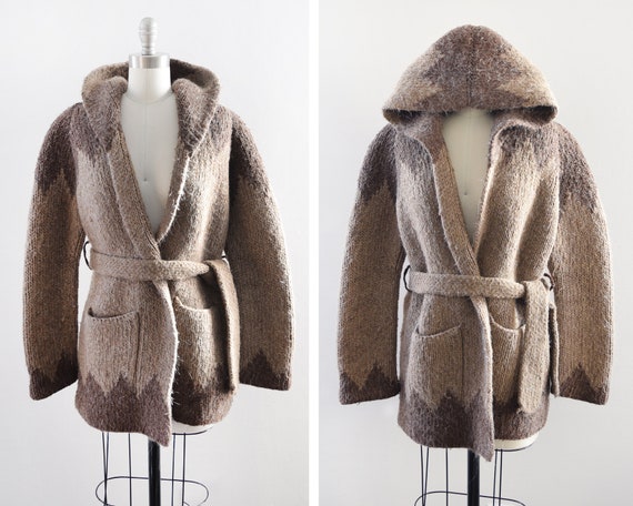 wrap sweater coat