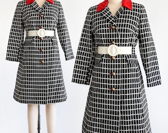 LOUIS FERAUD ホワイト チェック柄 トレンチコート 新品未使用♡ LOUIS FERAUD ホワイト チェック柄 トレンチコート 新品未使用♡