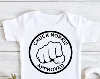 chuck norris baby clothes