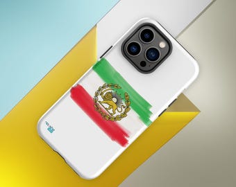 Funda resistente con la bandera de Irán para iPhone®