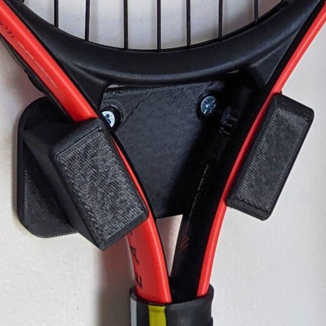 Wall Mounted Racket Tennis Racket Wall Mount: Kids Sports Decor - Etsy