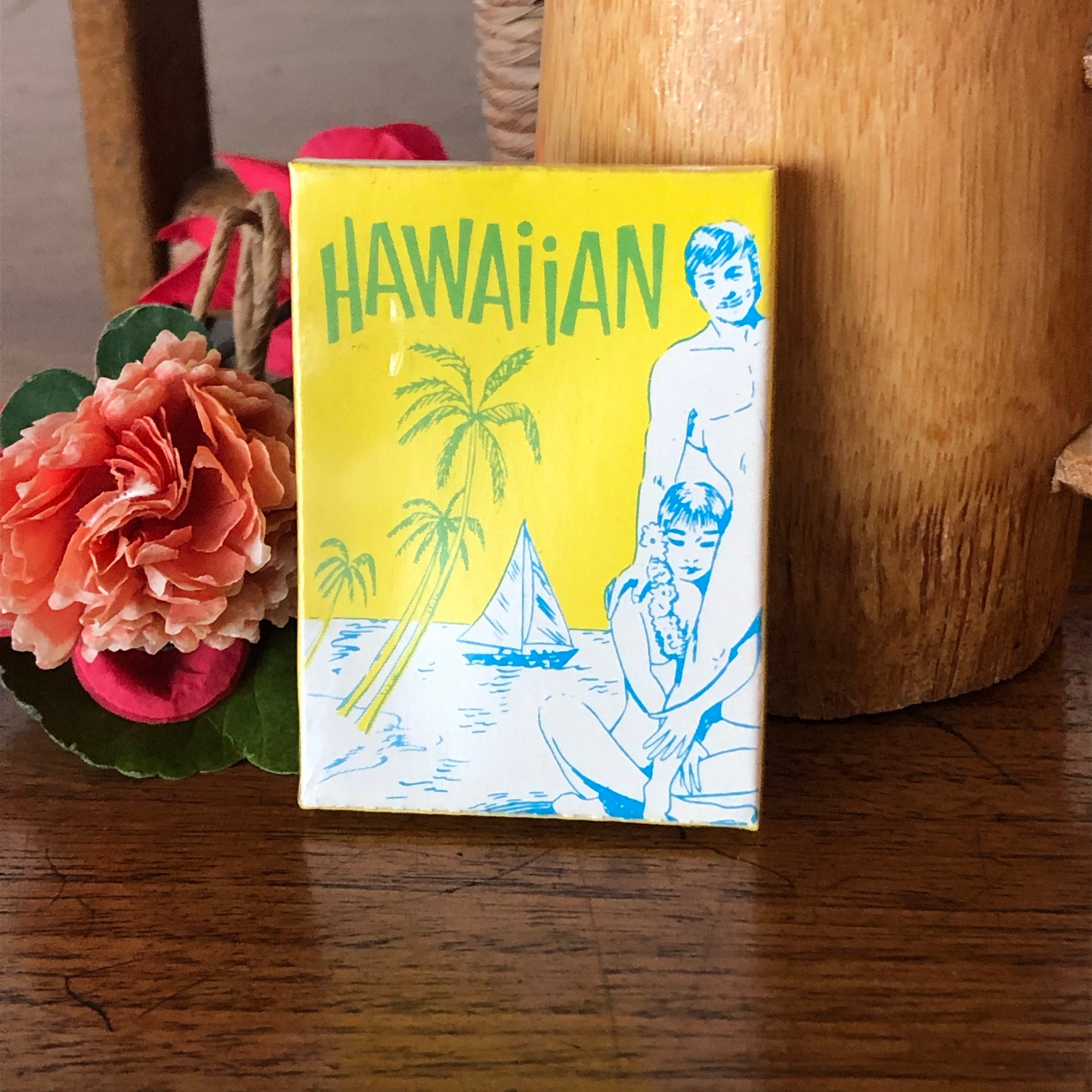 Vintage Hawaiian Condom In Package With Nude Hula Girl Pin Up Etsy