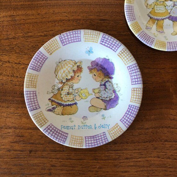 Vintage Peanut Butter Jelly Kids Childs Tea Set Dishes Etsy