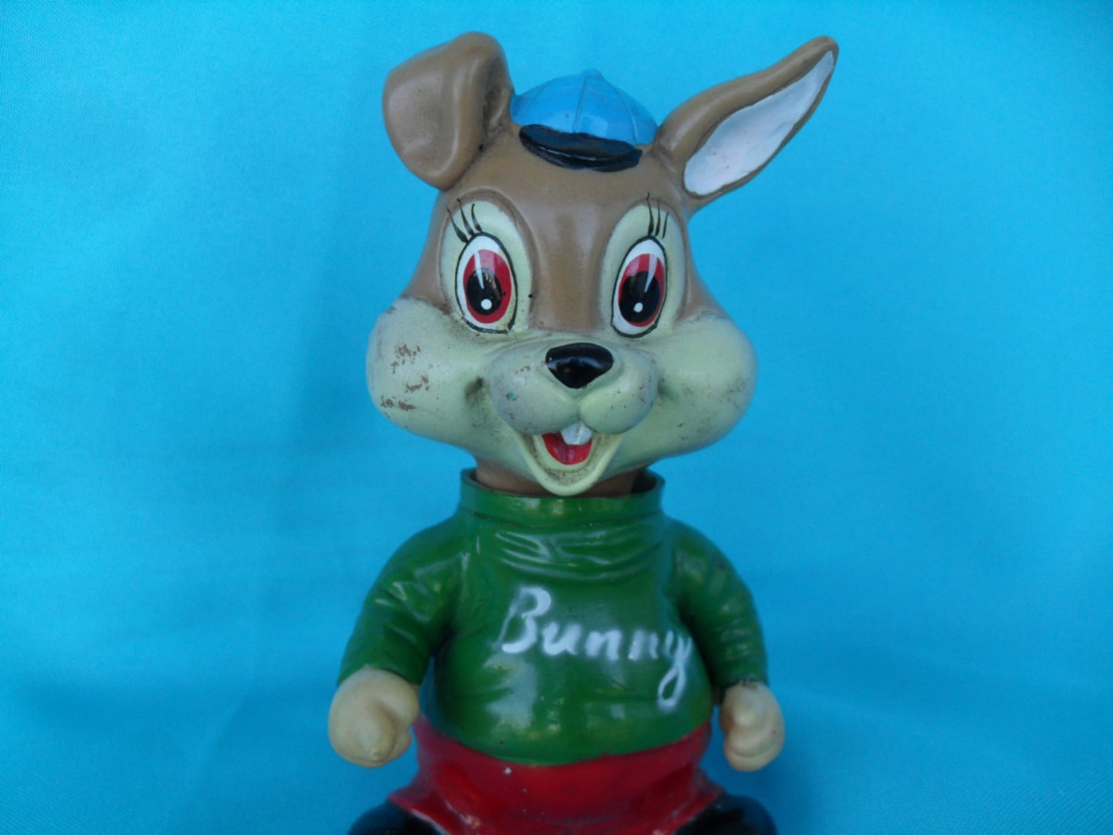 Vintage Wind up Plastic Bunny Rabbit Toy by Alps Made in Japan Etsy