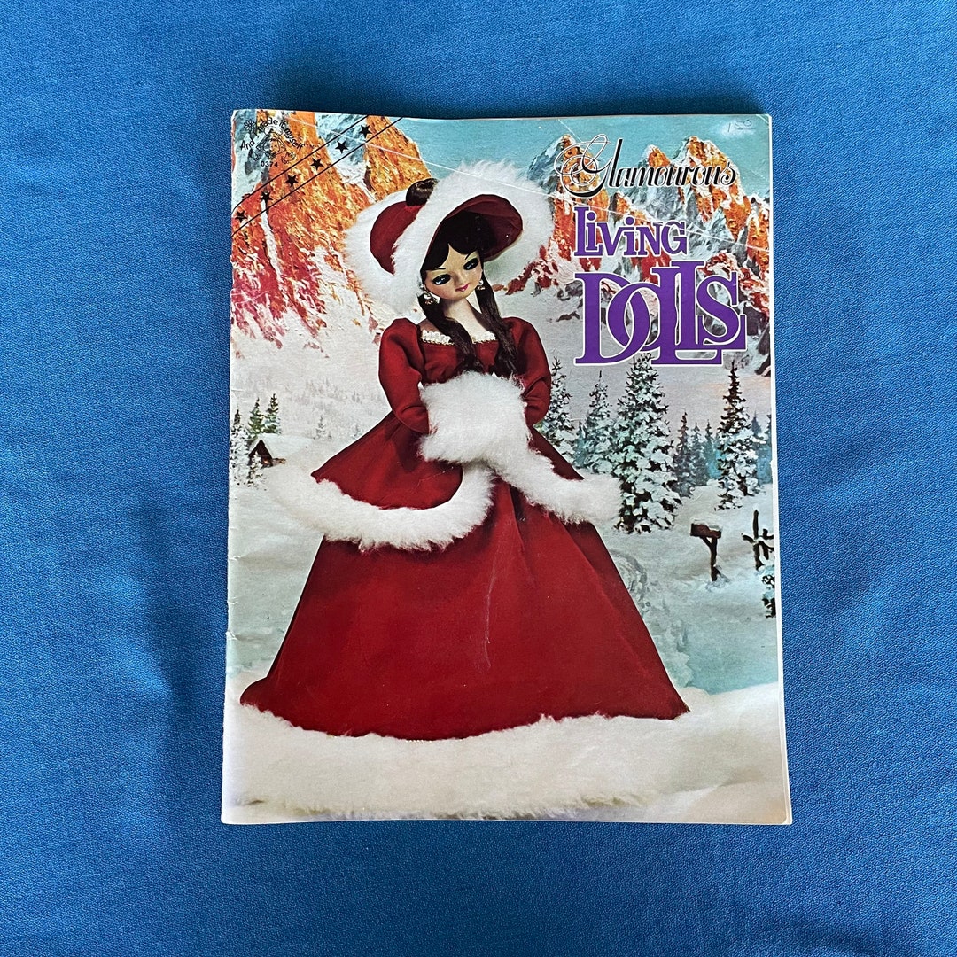 Vintage Pose Doll, Glamorous Living Doll Magazine, Dress, Costume