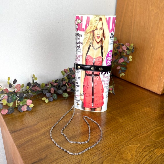 Vintage Glamour Magazine Purse, Reese Witherspoon… - image 6