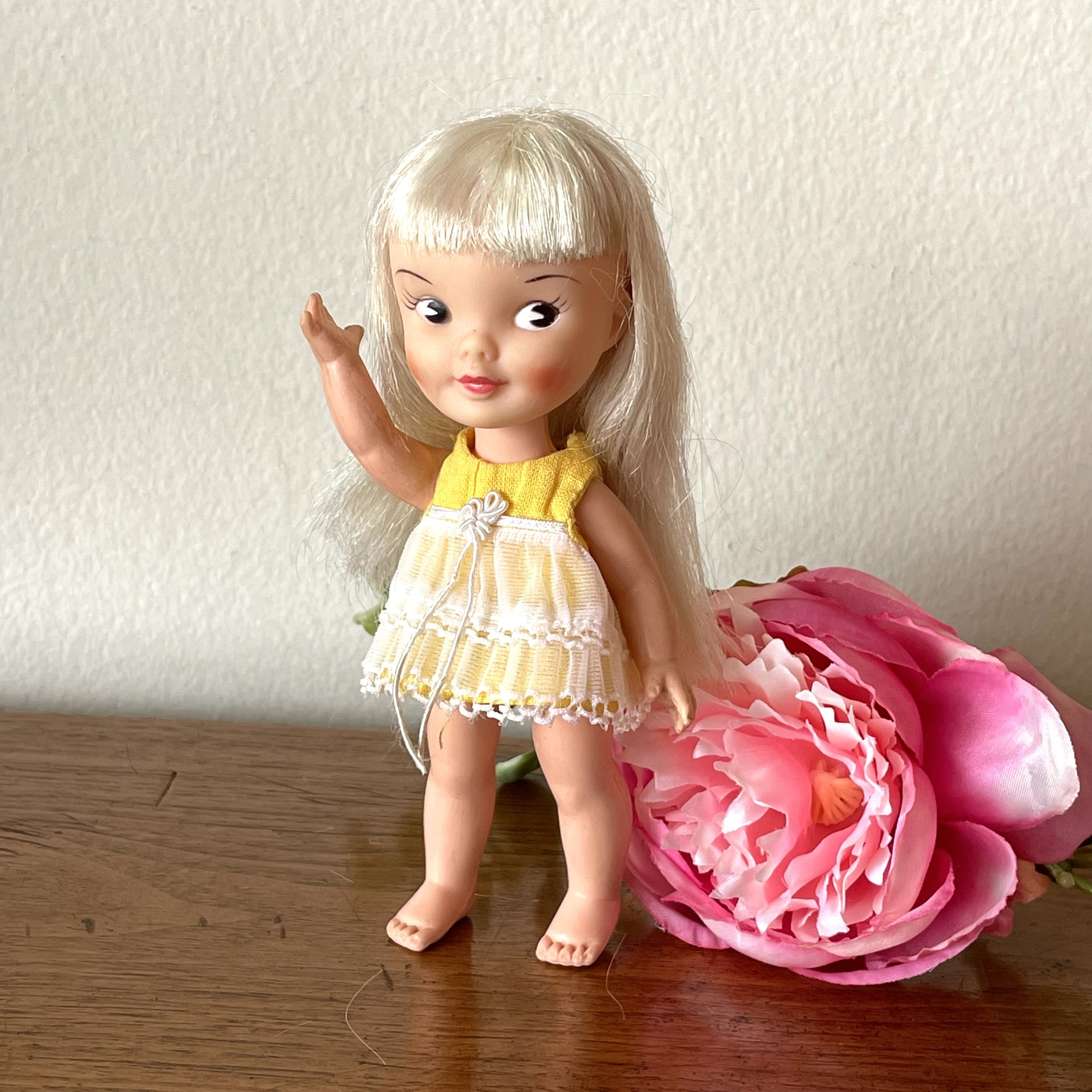 Vintage Heidi Doll by Remco the Doll That Waves With Dress