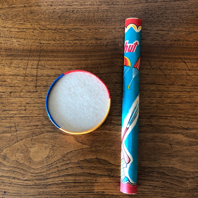 Vintage Kitty Cat & Mouse Puzzle Game and Parachute Toy Made Etsy