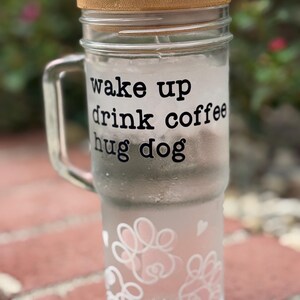 24 Oz Glass Iced Coffee - Etsy
